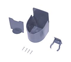 Vestil Fta-P-Swc Fork Truck Accessory Plastic Stretch Wrap Caddy 6"L X 5"W X 6"H Dark Gray