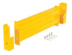 Vestil Gr-F2R-Di-3-Yl Steel 2 Ribbed Drop In Style Guard Rail 30 In Length Yellow