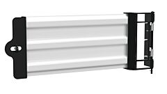 Vestil Gr-F3R-Gbs-3-Wt Steel Hinged Guard Rail 29.875 In Length 3 Ribbed Gate White