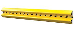 Vestil Gr-H2R-Wm-8-Yl Steel Guard Rail Wall Mount 96 In. Length Yellow