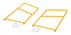 Vestil Asp-2-Hr Steel Hand Rail Kit For 2 Step Asp Models Yellow