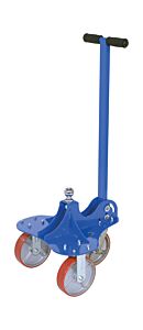 Vestil Hm-3W2K-B178 Steel Hitch Mover 3 Wheel With 1-7/8 In. Ball Diameter 2000 Lb Capacity Blue
