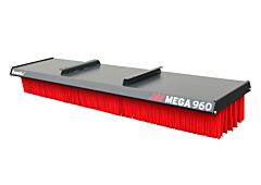Vestil Imb-2796-11 Steel Industrial Mega Broom 27 In. X 96 In. 11 Brush Rows Black