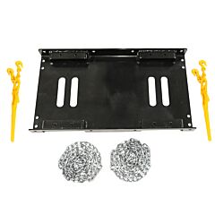 Vestil Imb-Flh Imb Series Fork Lift Hitch Steel Black