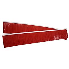 Vestil Imb-Rb-60-11Pk Polypropylene Replacement Brushes Set Of 11 For Imb-2760-11 Red