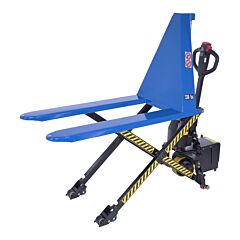 Vestil L-270-Dc-Hd-Ctd Steel Dc Powered Tote Lift 27X45 Traction Drive 3000 Lb. Capacity Blue