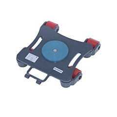 Vestil Mdskt-6-Nhdl Steel Multi Direction Machinery Skate Without Handle 12 In. Length X 12 In. Width X 4-7/16 In. Height 6,600 Lb. Capacity Blue And Gray