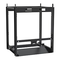 Vestil Rrd-St-1030-5 Stackable Steel Reel Roll Dispenser 10 In. Minimum Diameter 30 In. Max Diameter 31-1/4 In. Maximum Roll Length 500 Lb. Capacity Black