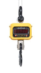 Vestil Sc-10 Steel Crane Scale 10 In. X 7 3/4 In. X 22 5/8 In. 10,000 Lb. Capacity Yellow