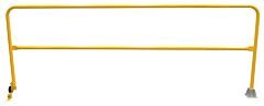 Vestil Ssg-10 Steel Dock Safety Swing Gate 10 Ft. Length Yellow