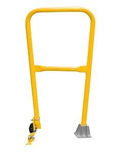 Vestil Ssg-2 Steel Dock Safety Swing Gate 2 Ft. Length Yellow