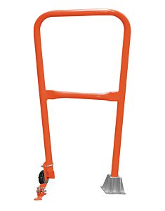 Vestil Ssg-2-Or Steel Dock Safety Swing Gate 2 Ft. Length Orange