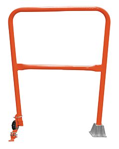 Vestil Ssg-3-Or Steel Dock Safety Swing Gate 3 Ft. Length Orange