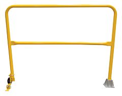 Vestil Ssg-5 Steel Dock Safety Swing Gate 5 Ft. Length Yellow