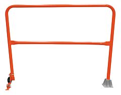 Vestil Ssg-5-Or Steel Dock Safety Swing Gate 5 Ft. Length Orange
