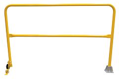 Vestil Ssg-6 Steel Dock Safety Swing Gate 6 Ft. Length Yellow