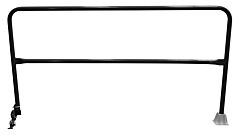 Vestil Ssg-7-Bk Steel Dock Safety Swing Gate 7 Ft. Length Black
