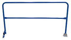 Vestil Ssg-7-Bl Steel Dock Safety Swing Gate 7 Ft. Length Blue
