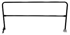 Vestil Ssg-8-Bk Steel Dock Safety Swing Gate 8 Ft. Length Black