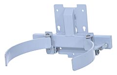Vestil Sta-Att-Dgs-55 Steel Counter Balanced Power Lift Manual 55 Gallon Steel Drum Gripper Attachment 600 Lb. Capacity Gray