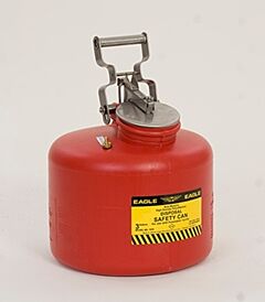 Eagle 1519 3 Gallon Polyethylene - Red