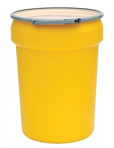 Eagle 1601M 30 Gallon Lab Pack (Yellow) W/Metal Lever-Lock Ring