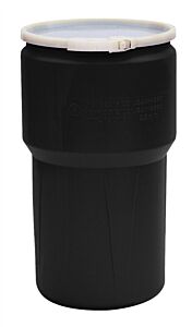 Eagle 1610Blk 14 Gallon Lab Pack (Black) W/Plastic Lever-Lock Ring