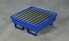 Eagle 1611St One Drum Steel Containment Pallet - Blue