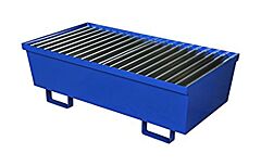 Eagle 1620St Two Drum Steel Containment Pallet - Blue