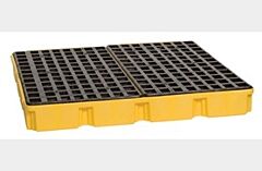 Eagle 1635 4 Drum Modular Platform - Yellow No Drain