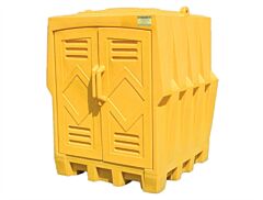 Eagle 1649 4 Drum Poly Outdoor Storage Building