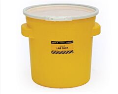 Eagle 1652 20 Gallon Lab Pack (Yellow) W/Plastic Lever-Lock Band