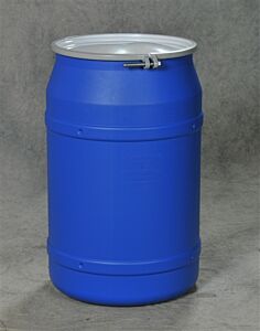 Eagle 1656Mbbr-12 55 Gallon Drum (Blue) W/12 Gauge Metal Bolt Ring