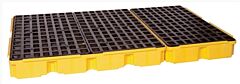 Eagle 1686 6 Drum Containment Platform - Yellow No Drain