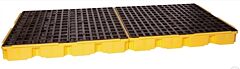 Eagle 1688 8 Drum Containment Platform - Yellow No Drain