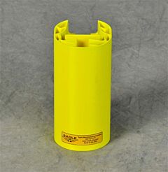 Eagle 1702 Rack Guard 1.5" X 3" - Hdpe Yellow