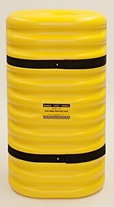 Eagle 1709 9" Column Protector, Yellow W/ Round Insertß