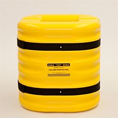 Eagle 1724-10 10" Column Protector, 24" High, Yellow