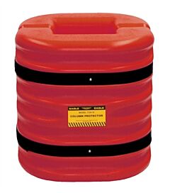 Eagle 1724-10Red 10" Column Protector, 24" High, Red