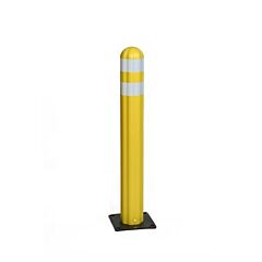 Eagle 1734Y Poly Guide-Post Delineator, Yellow W/Reflective