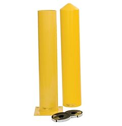 Eagle 1743Ps 4" Round Bollard W/4" X 36" Smooth Post Sleeve & Kit