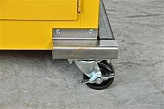 Eagle 1933 Wheel Kit For 12,15, 16, 30 Gallon Safety Cabinets