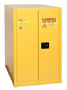 Eagle 2810X 55 Gallon Two Door Self-Closing Horizontal Drum