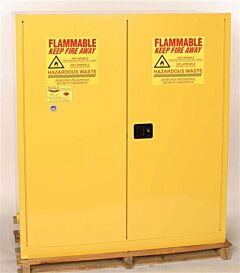 Eagle Haz1955X 110 Gallon Two Door Manual Two Vertical Drums, 1-Shelf