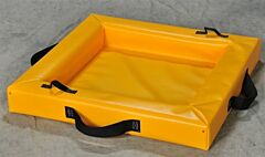 Eagle T8004 22.5 Gallon Quik-Deploy Spillnest - 3' X 3' X 4" - Yellow