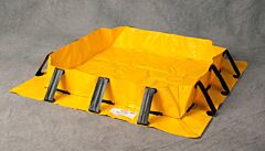 Eagle T8405 160 Gallon (605 L) Talon Spill Berm - 4' X 8' X 8" - Yellow