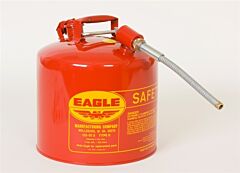 Eagle U2-51-Sx5 5 Gallon Red - W/5/8" O.D. Flex Spout