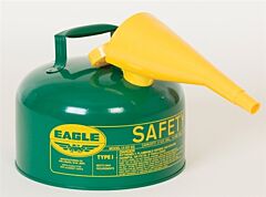 Eagle Ui-25-Fsg 2.5 Gallon Metal - Green (Oils Or Combustibles) W/F-15