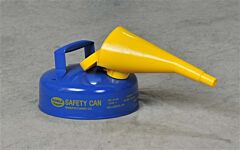 Eagle Ui-4-Fsb 2 Qt. Metal - Blue W/ F-15 Funnel