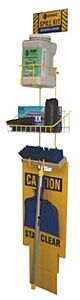 Enpac 13-Essd Ensorb Granular Wall Mount Spill Station Deluxe Universal, Yellow, 1 Gallon Capacity